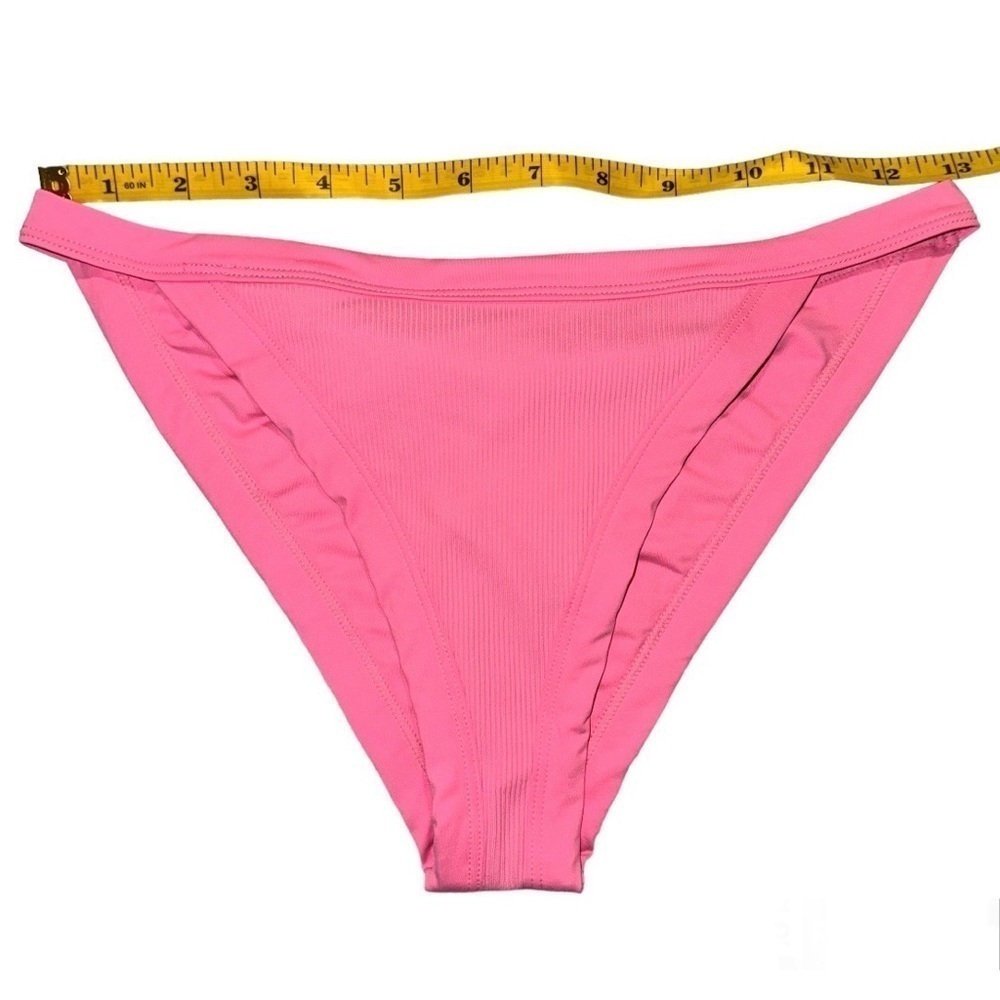 L*Space Vacay Classic Bikini Bottom Size Large Color Guava - Picture 10 of 10